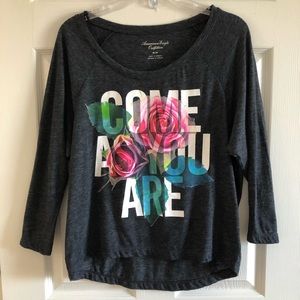 American Eagle Outfitters “Come As You Are” Top